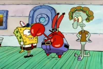 "I'm practicing my karate... Or kara-te, as some call it. Kara-te? You should be making money-e, with your spatu-le." (Karate Choppers)