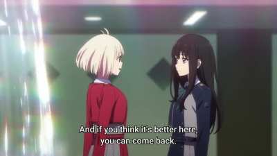 I'm glad I was able to meet you [Lycoris Recoil]