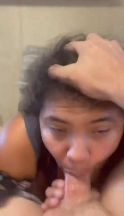 When he tells you to suck it... you stuck it.