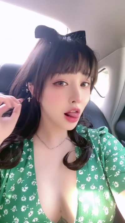 Green dress