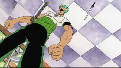 Zoro Not So Lucky...