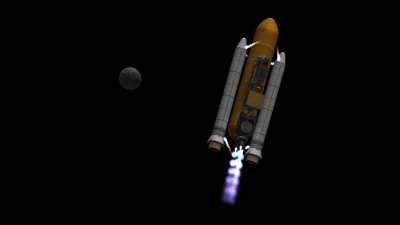Therapist: "Steam Locomotive Space Shuttle isn't real. It can't hurt you." Steam Locomotive Space Shuttle: