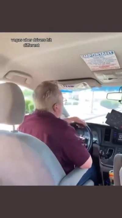When the Uber driver turns out to be your spirit animal. 😂