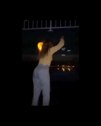 To climb a bridge