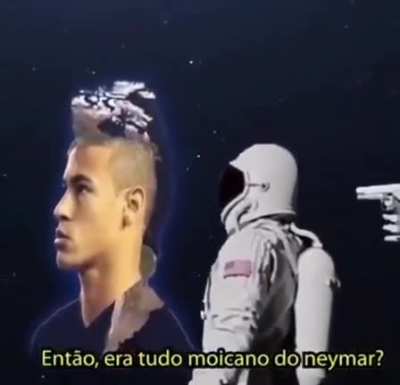 "Era tudo um moicano?"