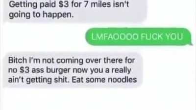 he ate mien food
