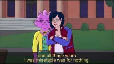I&rsquo;m new to this sub but I haven&rsquo;t scene this part talked about yet. By far my favorite moment for Diane, I randomly think about it all the time. Diane finally accepts that her trauma doesn&rsquo;t need to be neatly packaged for consumption for it to have been r