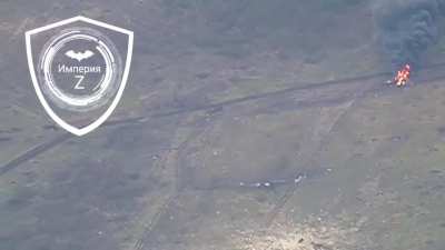 Today a Ukrainian Mi-24 helicopter was shot down northeast of Robotyne with what looks like a MANPADS (although reported as Kornet ATGM), all crewmembers reportedly survived, 13.02.2024