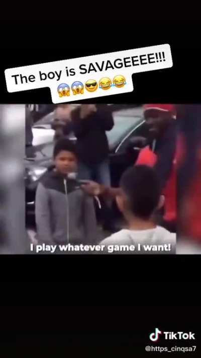 I’m about to end this kids whole career