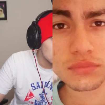 la plantilla del meme que subi ayer, cristian virgen vs cristian chad