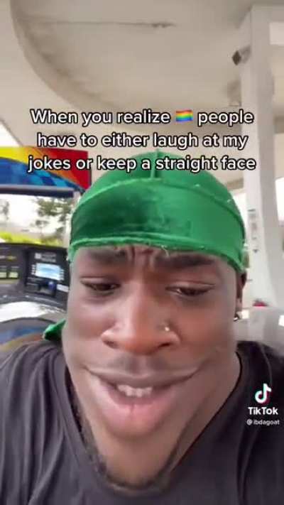 Finally I&rsquo;m funny to someone