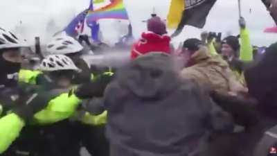 Looks like inciting a riot to me...
