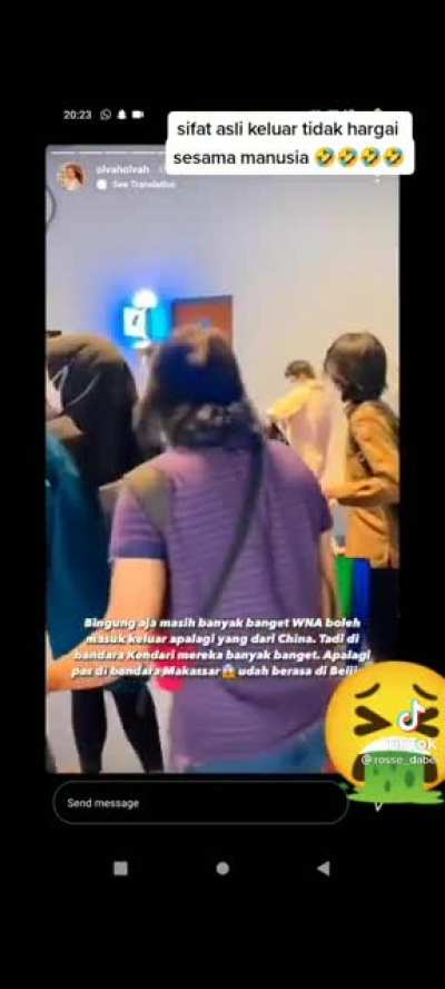 (TRIGGER WARNING) Olva Alhamid, calon menteri dan mantan puteri Indonesia, sebut bahwa orang Cina pembawa virus. Dia membuli dan ngatain &ldquo;hey Cina, Cina!&rdquo;