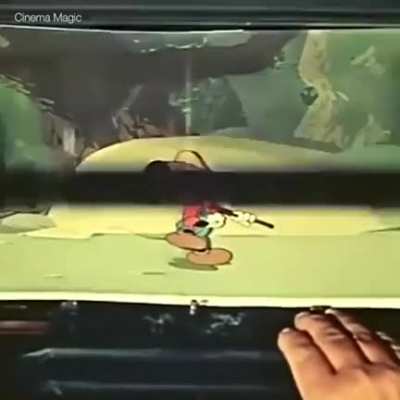 How cartoons were made before computers
