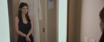 Only Kate Upton could make Alexandra Daddario jealous with her plots. From The Layover