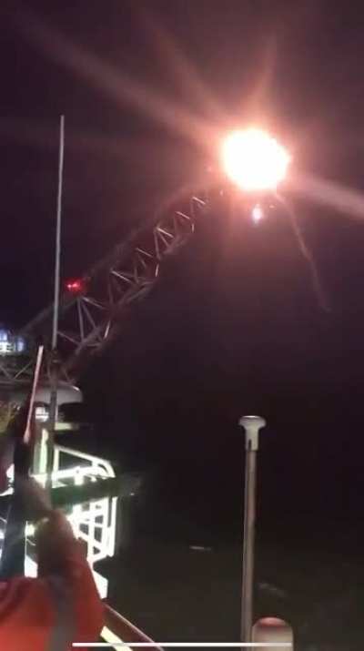 That&rsquo;s one way to light a flare