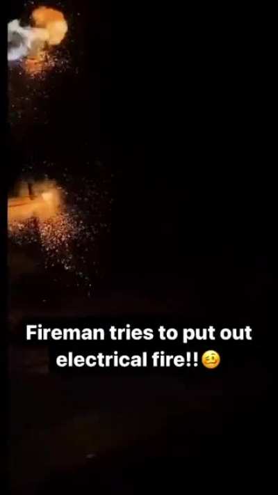 He forgot something.