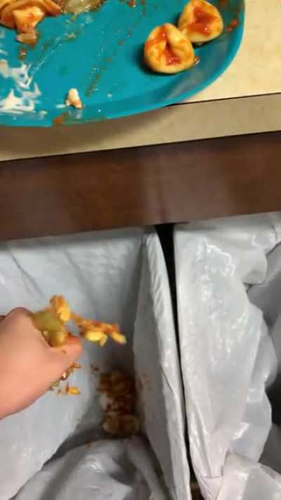 Left over dinner