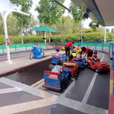 Took my son less than 5 seconds to cause a multi car pile up....