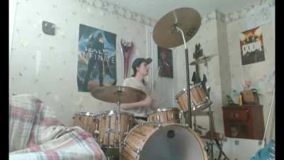 Get Ready (To get ready) to listen to my drum cover!