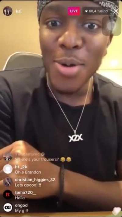 For anyone who Missed JJ&rsquo;s Instagram live, I clipped it for yall 😂😂