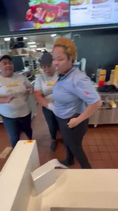 Mcdonald's Employee Fight