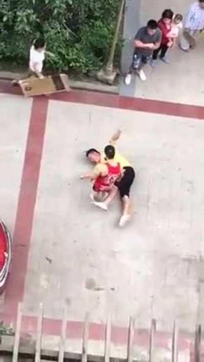 Guy gets kicked into a new dimension