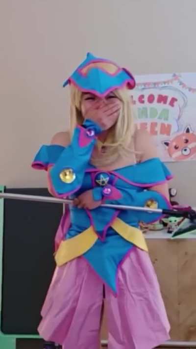 Panda Cosplay Camera Malfunction