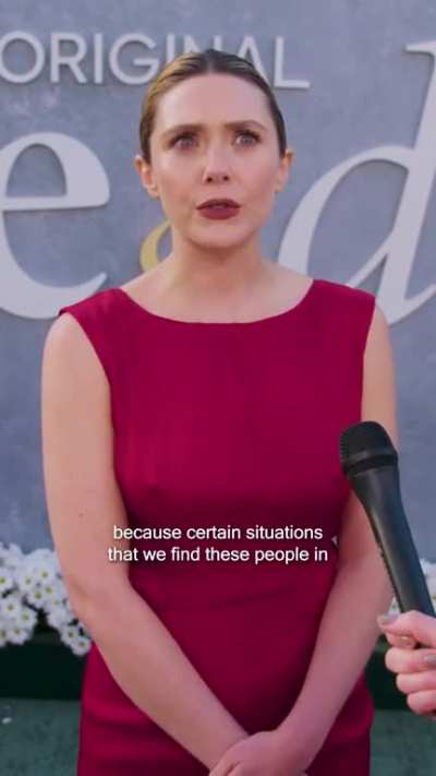 Interview at the Love &amp;amp; Death premiere (April 2023)