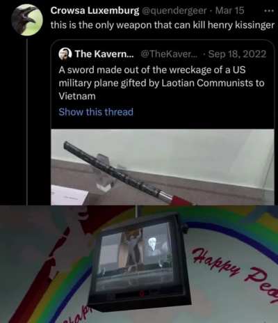 He did it 