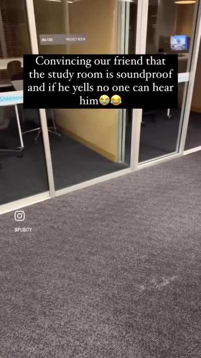 They were studying HIM