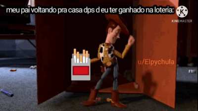 Desculpa a demora filh&atilde;o, a fila tava grande!