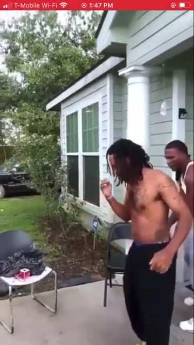 Stiff jab ..