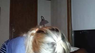 Another tinder hookup. Glad my hubby let me play with his bbc!!