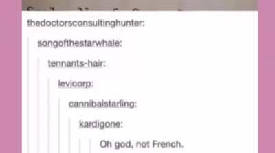 Not the French!