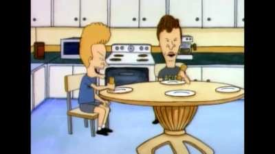 What happens when Beavis and Butthead eat "burritos" for breakfast.