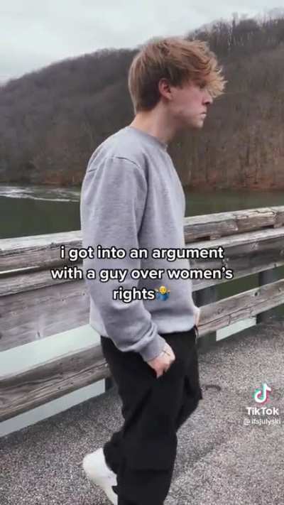 As he should