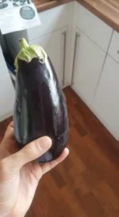 This aubergine my sister bought