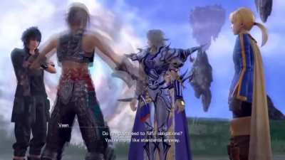 I was surprised to play Dissidia NT's story mode and see Vaan considered as a dependable man who has 'natural charisma" according to Firion
