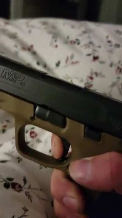 Smith and wesson m&amp;amp;p 45. I need recommendations for a new trigger. I don't even want to shoot this pistol anymore. Half the time after the Tigger gives a audible reset it won't reset the trigger. Any help will be appreciated. The pistol was clear duri
