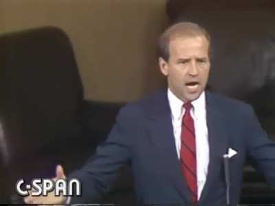 Joe Biden in 1986: "[Israel] is the best $3,000,000,000 investment we make. Were there not an Israel, the United States would have to invent an Israel to protect her interest in the region."