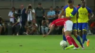Di Maria skill against Al Nassr