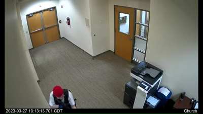 just released security footage of Nashville shooter driving and shooting her way into elementary school (NSFW - disturbing, not graphic)