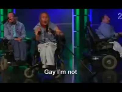 I might have a lot of problems, but, at least I'm not gay