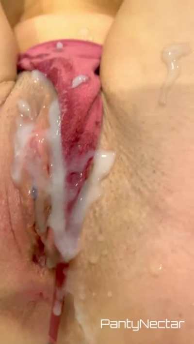 Blasted my pussy