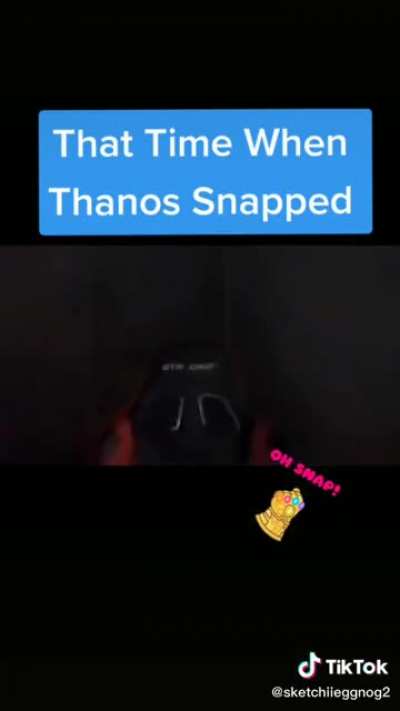 Thanos Snap