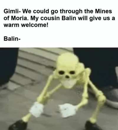 He dead.