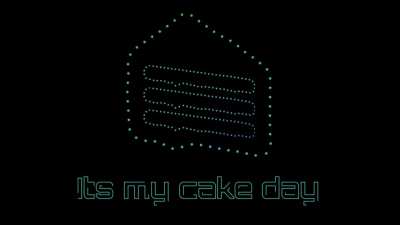 I made this random cake day thing earlier this week to earn some karma and almost forgot to post it. It's not much but it's honest work.