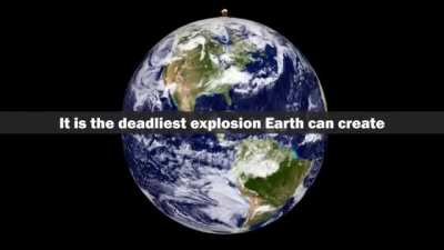 Explosion Power Comparison - Beirut explosion (2020.08.04) would be around 0:40