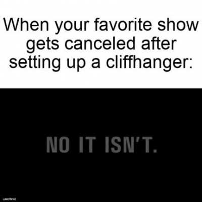 I'm looking at you, "Hannibal".